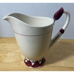 Vernon Kilns Monterey Creamer Pitcher – Hand Painted California Pottery
